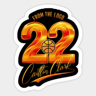 From the logo Clark 22 Gradient colors Sticker